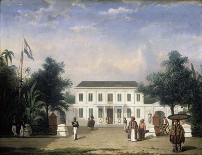 Huis aan de Rijswijk door Ernest Alfred Hardouin