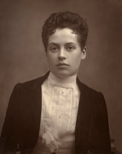 Clo Graves, Ierse auteur en toneelschrijver, 1888 door Ernest Barraud