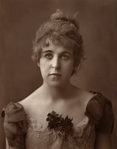 Miss Norreys, Britse actrice door Ernest Barraud
