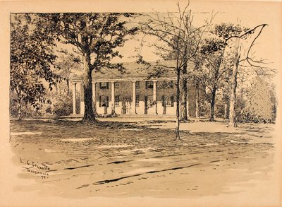 Saratoga. Het huis van generaal Schuyler door Ernest C. Peixotto