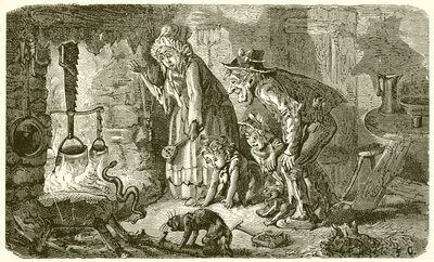 De Boer en de Slang door Ernest Henry Griset