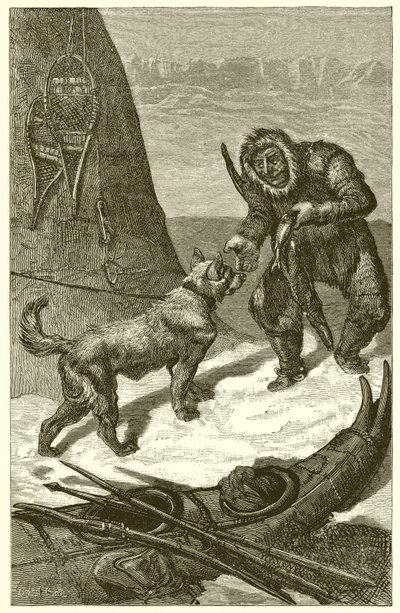 De Dief en de Hond door Ernest Henry Griset