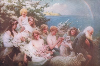 Lente na Winter, Bibbys Jaarboek door Ernest Higgins Rigg