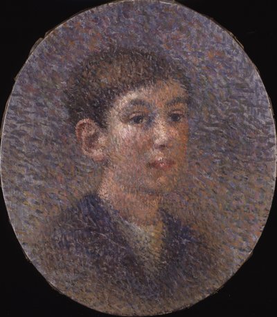 Portret van een jongen door Ernest L. Bonnotte