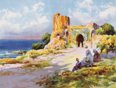 Omgeving van Rabat, Marokko door Ernest Louis Lessieux