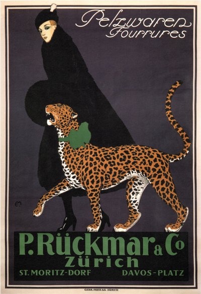 Bontwaren P. Rückmar & Co, c. 1910 door Ernest Montaut