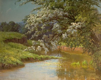 Meibloesem, 1910 door Ernest Owen Cooke