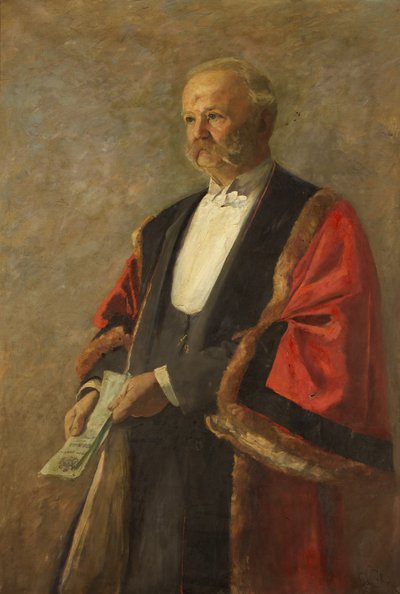 Wethouder C.P. Billing, c.1922 door Ernest Pile Bucknall