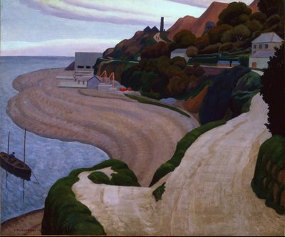 Newlyn en Mousehole Road door Ernest Procter