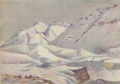 De Andes, 1916 door Ernest William Christmas