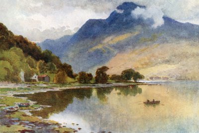 Ben Lomond vanaf Luss door Ernest William Haslehust