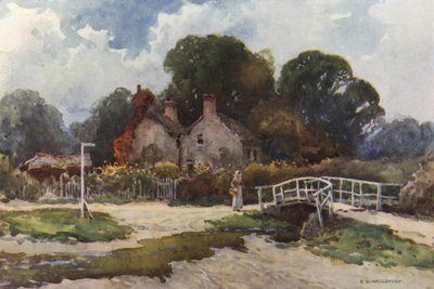 In Brockenhurst Village door Ernest William Haslehust