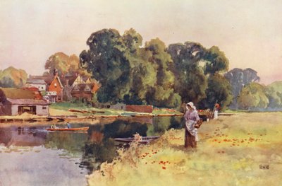 Rivier de Theems: Wargrave door Ernest William Haslehust