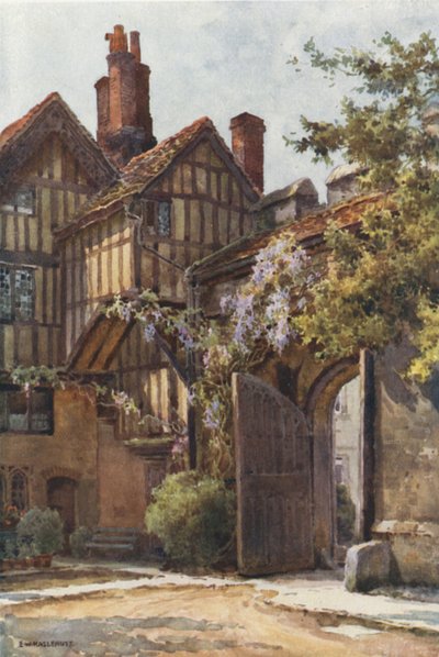 The Close Gate door Ernest William Haslehust