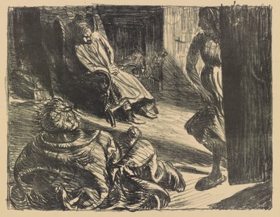 Der Arme Vetter (De Arme Neef) door Ernst Barlach
