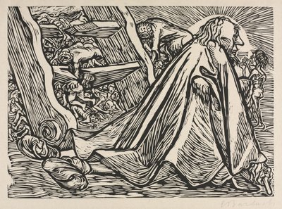 De Transformaties van God: De Goddelijke Bedelaar door Ernst Barlach
