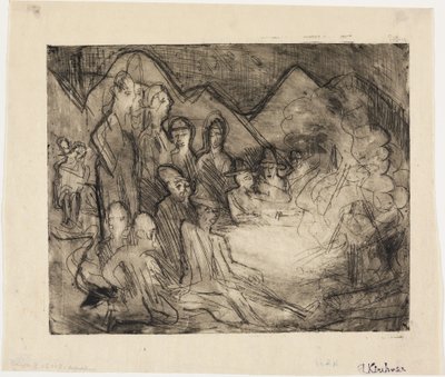  door Ernst Ludwig Kirchner