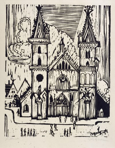  door Ernst Ludwig Kirchner