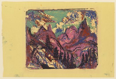  door Ernst Ludwig Kirchner