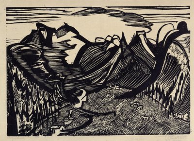  door Ernst Ludwig Kirchner