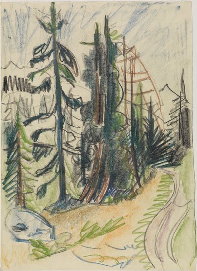  door Ernst Ludwig Kirchner