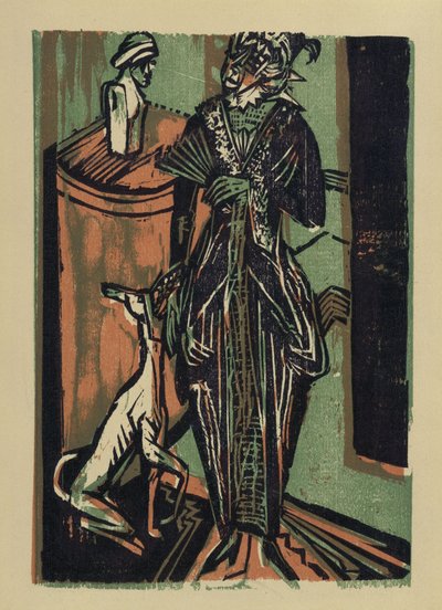  door Ernst Ludwig Kirchner