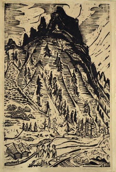  door Ernst Ludwig Kirchner