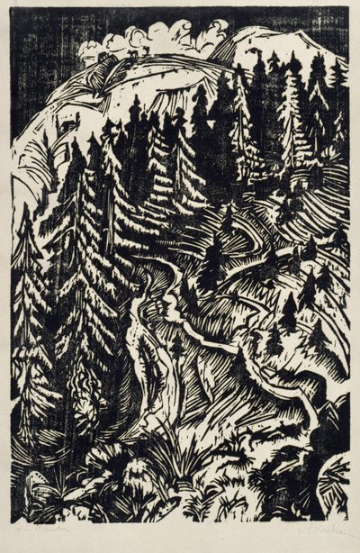  door Ernst Ludwig Kirchner