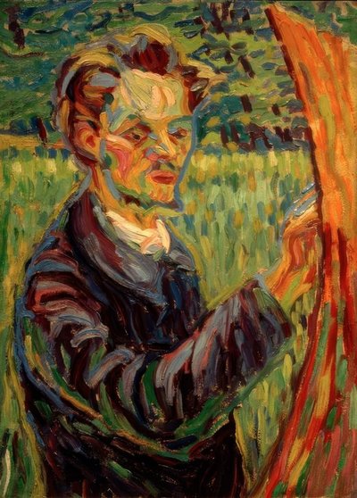 Erich Heckel door Ernst Ludwig Kirchner