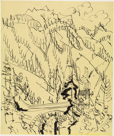  door Ernst Ludwig Kirchner