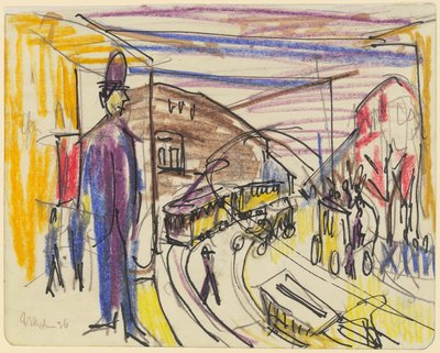  door Ernst Ludwig Kirchner