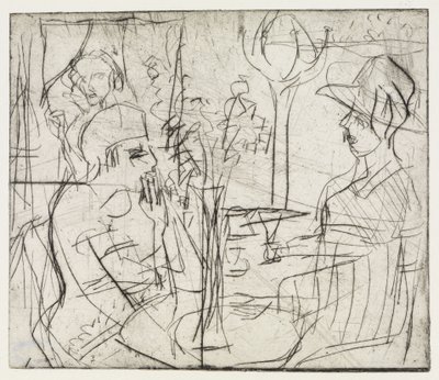  door Ernst Ludwig Kirchner