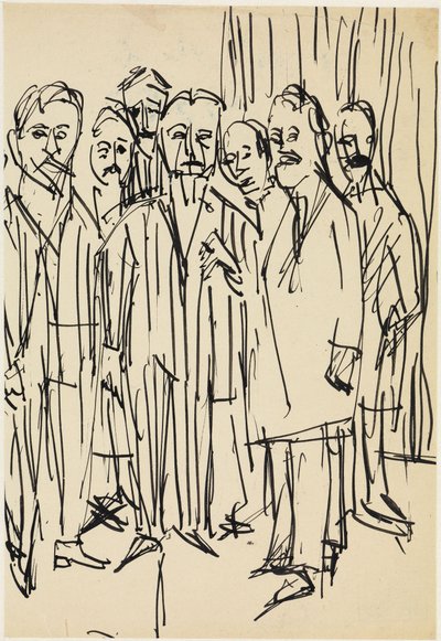  door Ernst Ludwig Kirchner