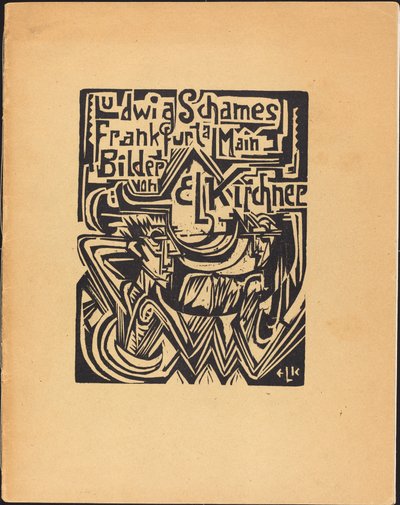 Ludwig Schames Frankfurt am Main Afbeeldingen van E L Kirchner door Ernst Ludwig Kirchner