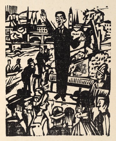  door Ernst Ludwig Kirchner