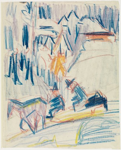 door Ernst Ludwig Kirchner