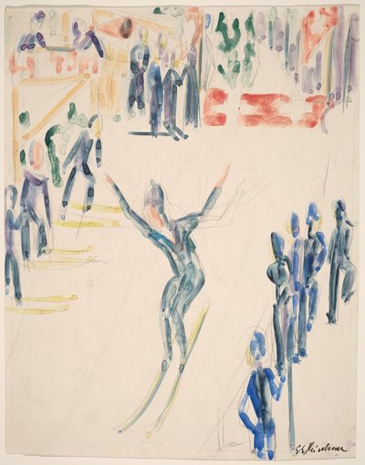  door Ernst Ludwig Kirchner