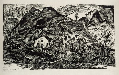  door Ernst Ludwig Kirchner