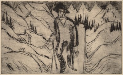  door Ernst Ludwig Kirchner