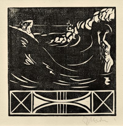 Scheiding door Ernst Ludwig Kirchner
