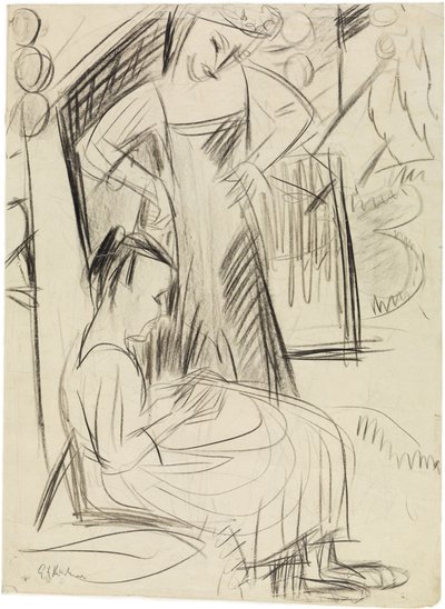  door Ernst Ludwig Kirchner