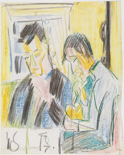  door Ernst Ludwig Kirchner
