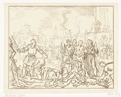 Felicitas met haar zeven zonen onthoofd door Ernst Willem Jan Bagelaar