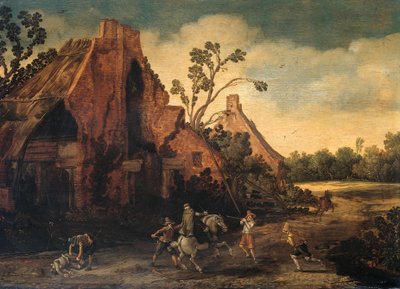 De overval door Esaias van de Velde