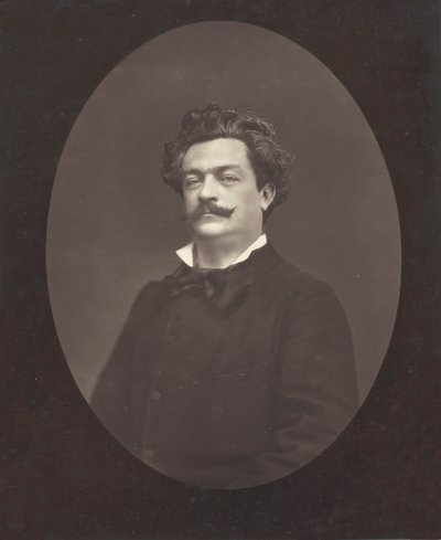André Gill Franse karikaturist, 1840-1885, ca. 1876 door Etienne Carjat