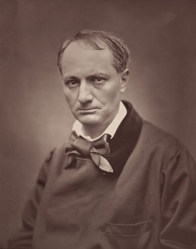 Charles Baudelaire, 1861, gedrukt 1877 door Etienne Carjat