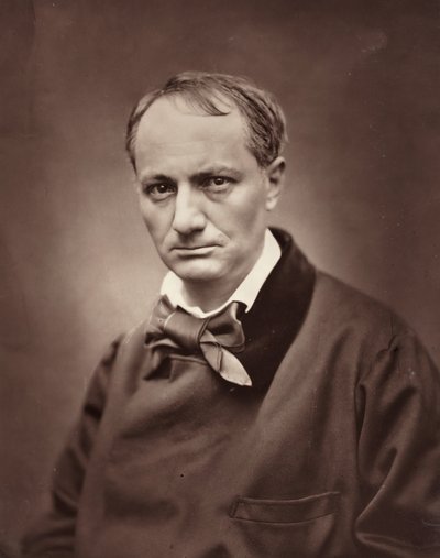 Charles Baudelaire Franse dichter, criticus en schrijver. door Etienne Carjat