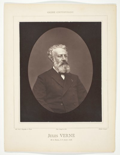 Jules Verne door Etienne Carjat