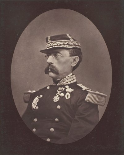 Louis-Léon-César Faidherbe, ca. 1876 door Etienne Carjat