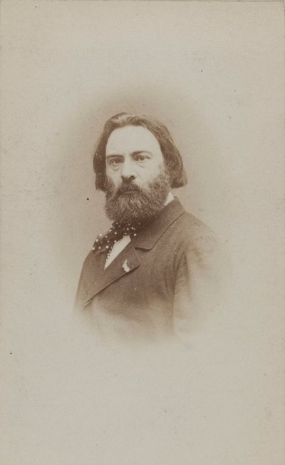 Portret van de pianist en componist Émile Prudent 1817-1863, ca. 1860 door Etienne Carjat